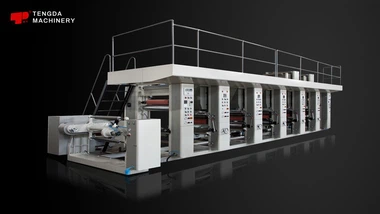 מכונת הדפסת גרבורה מונעת על ידי נייר טיפה